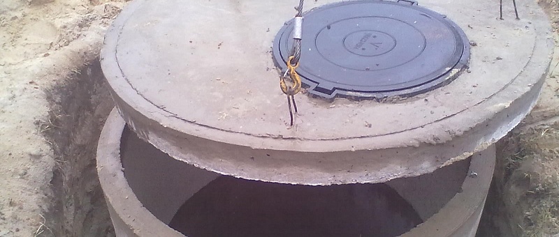 Колодец для канализации