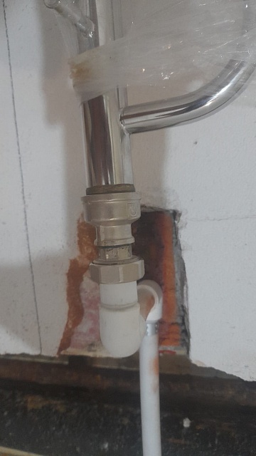 Установка полотенцесушителя