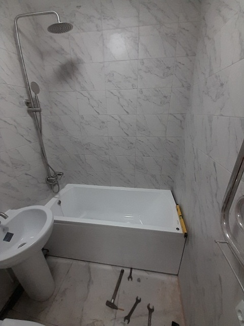 Установка сантехприборов в квартире