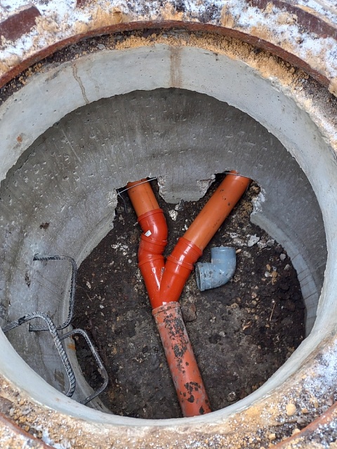 Выполнены работы по прокладка канализации в частном доме