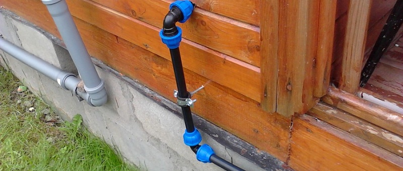 Водопровод на даче